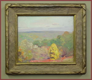 Impressionist Landscape Oil  Signed: Paul T. Sargent.  Listed artist Paul Turner Sargent, Charleston